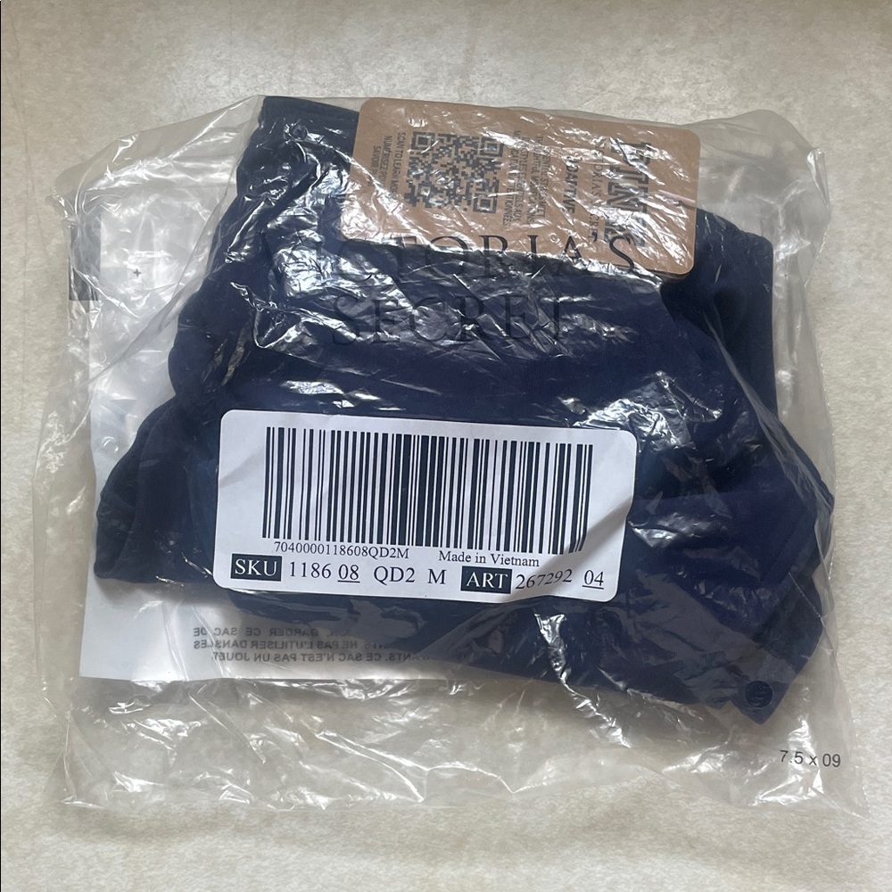 Victoria's Secret Navy Blue Period Panties